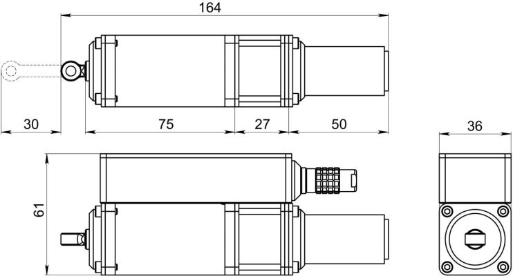 Основные размеры ИМ